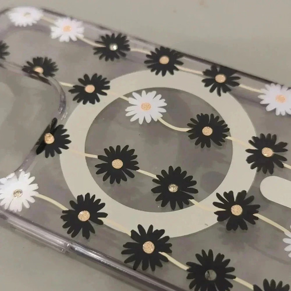 Kate Spade ♠️ Phone Case Daisy Chain MagSafe iPhone 15 Pro - Picture 5 of 9